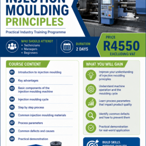 Injection Moulding Principles online course from DMP Training